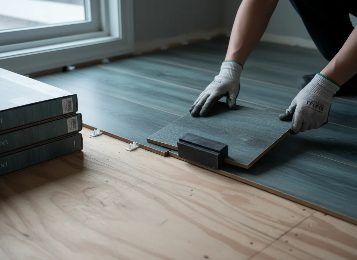 Luxury Vinyl Plank Installation company in Dana, IN